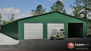 three-bay-commercial-garage-buildling 40x60 metal buildings