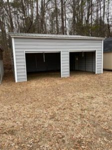 two-car garage clearance